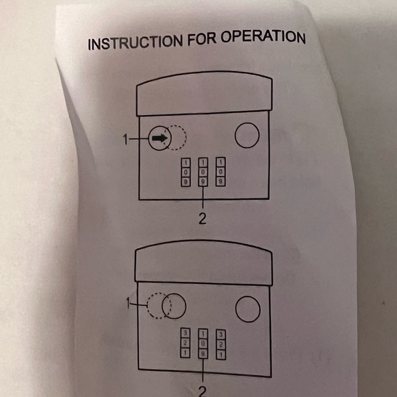 2 Waterproof Mini Safe Pack-3 Digit Combination Lock Anti-Theft Bag Pink&Purple - Picture 10 of 13